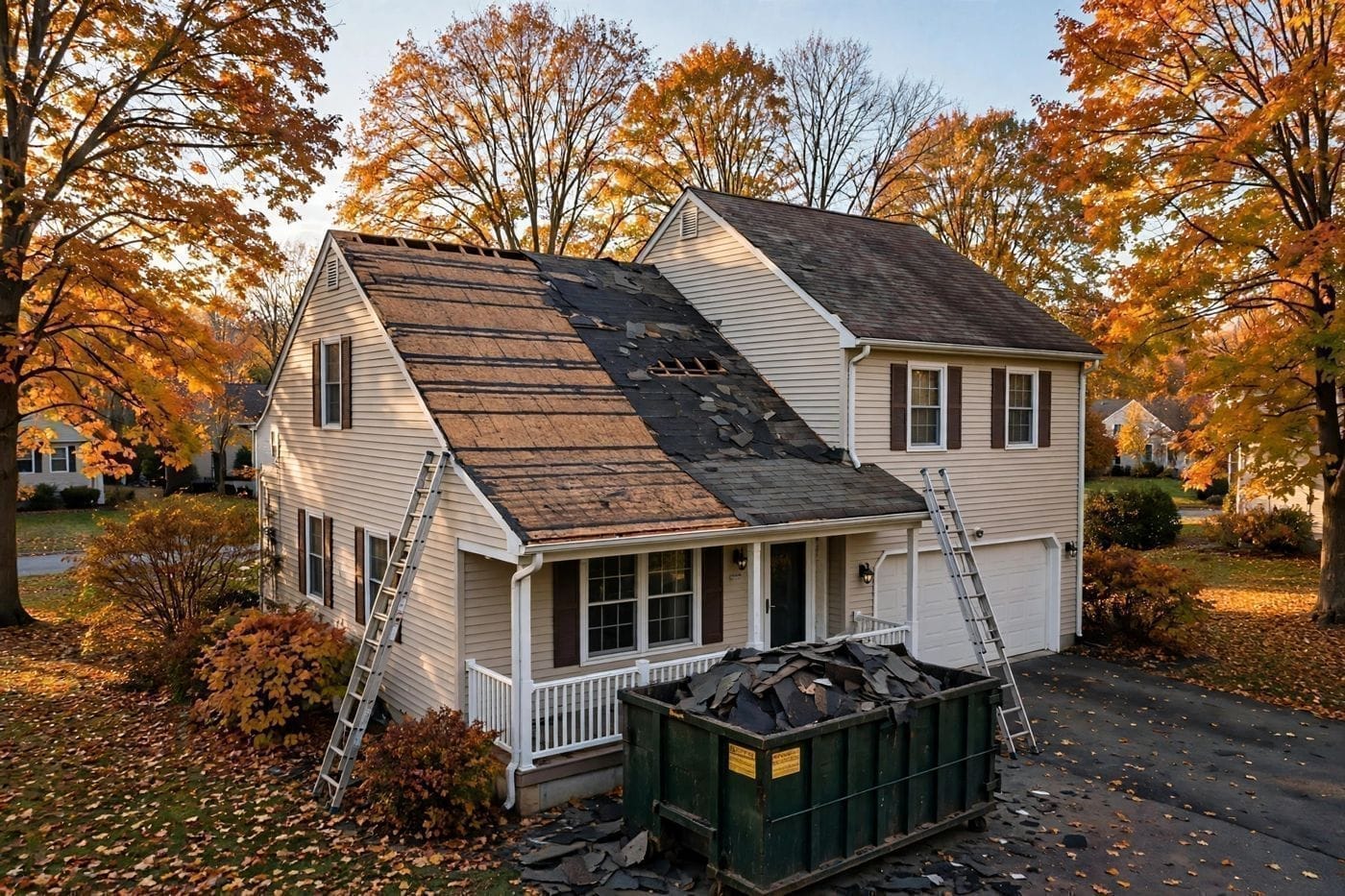 What Size Dumpster for a Roof Tear-Off?
